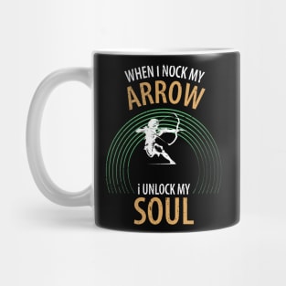 Arrow and bow Mug